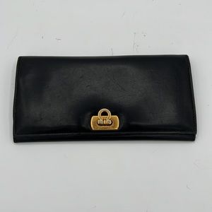 Salvatore Ferragamo Long Leather Wallet